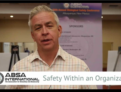Biosafety Culture Within an Organization, David A. Casavant CFM LEED AP – Interviews from the 2017 ABSA International Conference