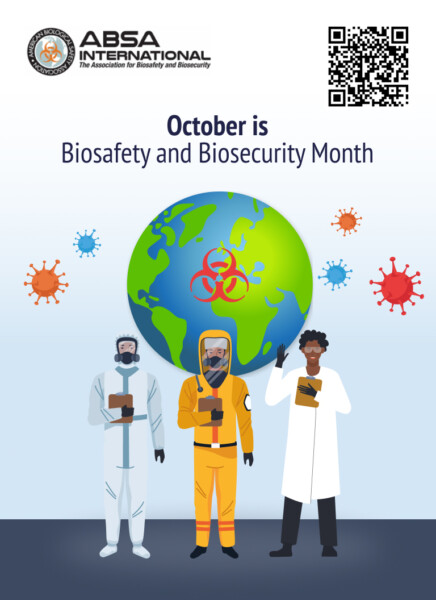 ABSA International Biosafety Biosecurity Month Poster (8x11)