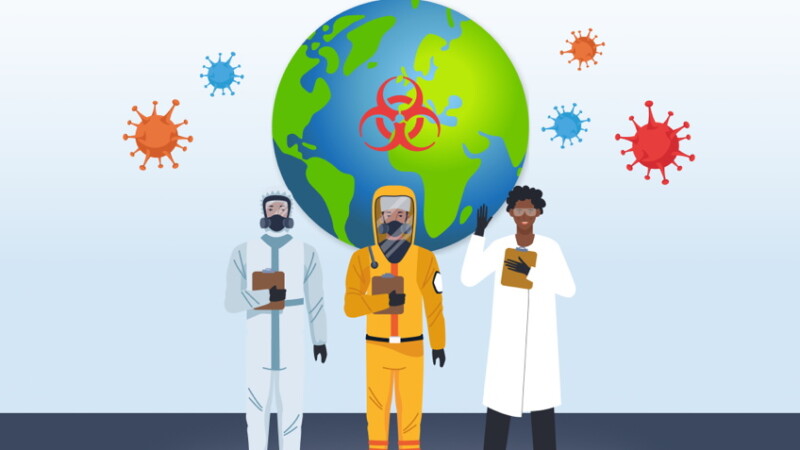 ABSA International Biosafety Biosecurity Month Poster (social media graphic)