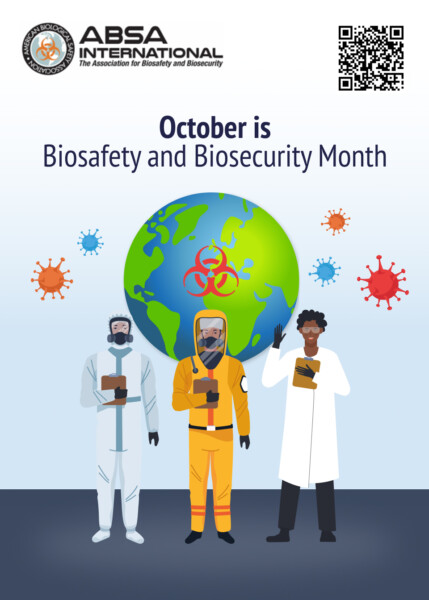 ABSA International Biosafety Biosecurity Month Poster (10x14)
