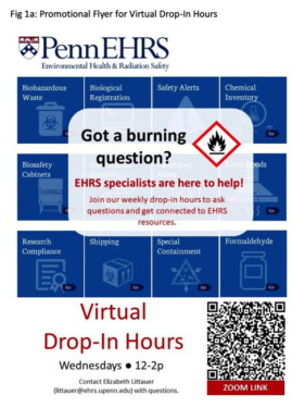 2022 Biosafety Month Outreach Award: Virtual Drop-In Hours, Elizabeth Littauer Bassett, University of Pennsylvania