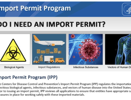 CDC Import Permit Program Transition & Training: New Electronic Permitting System